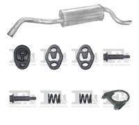 FA1 Silenziatore terminale per Ford Fiesta III Hatchback 1.1 40 KW