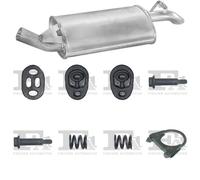 Silenziatore terminale POLMO per FORD Fiesta III Hatchback 1.1, 37 KW