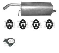 FA1 Silenziatore terminale per FORD Fusion MPV 1.4 50 kW 08/02-12/12