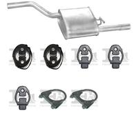 Silenziatore terminale POLMO per FORD Focus I Combi 1.4, 55 KW