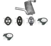Silenziatore terminale POLMO per FORD Focus III Liftback 1.6, 110 kW 1.6, 134