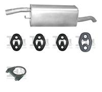 Silenziatore terminale POLMO per FORD Fusion MPV 1.4, 50 KW 08/02 -12/12
