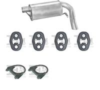 FA1 Silenziatore terminale POLMO per FORD Galaxy MPV 2.3 107 kW, 103 kW