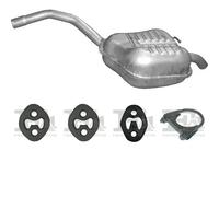 Silenziatore terminale POLMO per FORD Galaxy Van 1999 cc, 107 kW 05/06- 06/15,