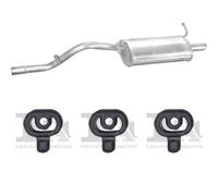 Silenziatore terminale POLMO per FORD Ka Hatchback 1.3, 51 KW