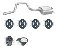 Silenziatore terminale POLMO per FORD Mondeo II Hatchback, Sedan 1.8, 66 KW