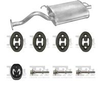 Silenziatore terminale POLMO per HONDA Civic VI Hatchback 1.5, 66 KW , HONDA