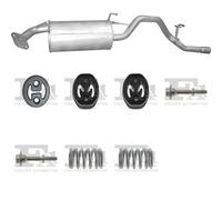Silenziatore terminale POLMO per HONDA Accord IV Sedan 2.0, 98 KW