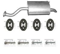 Silenziatore terminale POLMO per HONDA Jazz II Hatchback 1.2, 57 KW , HONDA II