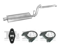Silenziatore terminale POLMO per JEEP Cherokee Off-Road 4.0, 131 KW4.0, 135 KW