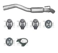 Silenziatore terminale POLMO per MAZDA 3 Hatchback, Sedan 1.6, 80 KW