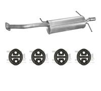 Silenziatore terminale POLMO per MAZDA MX6 Coupe 2.0, 85 KW