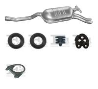 Silenziatore terminale POLMO per MERCEDES 300D Sedan, W124 3.0, 80 KW 3.0, 81