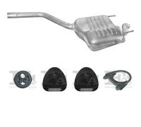 Silenziatore terminale POLMO per MERCEDES C180 Combi, Sedan, W202 1.8, 90 KW