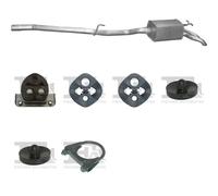 Silenziatore terminale POLMO per MERCEDES E290 Sedan, W210 2.9, 95 KW ,