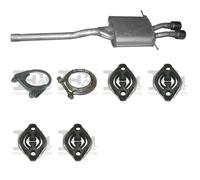 Tubo di scarico POLMO per OPEL Vectra C Hatchback, Sedan 1.9, 74 KW 10/05 -