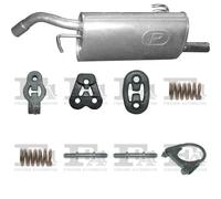 Silenziatore terminale POLMO per MITSUBISHI Colt VI Hatchback 1.1, 55 kW