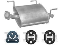 Silenziatore terminale POLMO per NISSAN x-Trail Off- Road 2.0, 103 kW 2.0, 110