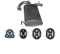 Silenziatore terminale POLMO per NISSAN x-Trail Off- Road 2.0, 103 kW 2.0, 110