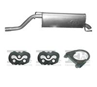 Silenziatore terminale POLMO per OPEL Corsa E Hatchback 1.4, 55 kW1.4, 66 kW