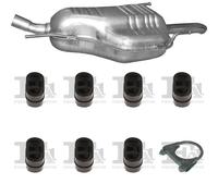 Molla tubo di scarico Gomma 123-925 FA1 per OPEL ALFA ROMEO CADILLAC SAAB FIAT