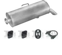 Silenziatore terminale POLMO per PEUGEOT 106 Hatchback 1.0, 37 KW 04/96 - 12/03