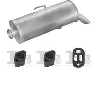 Silenziatore terminale POLMO per PEUGEOT 106 Hatchback 1.1, 44 KW , PEUGEOT 106