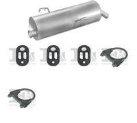 3 x Molla tubo di scarico FA1 per CITRON, PEUGEOT 106 I, 106 II, 206, 206 CC