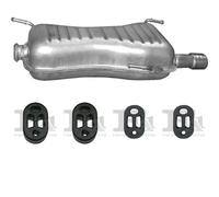 Silenziatore terminale POLMO per PEUGEOT 306 Hatchback 1.8, 81 KW , PEUGEOT 306