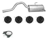 Silenziatore terminale POLMO per RENAULT Espace III MPV, SWB 2.2, 85 KW2.2, 95