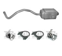 Silenziatore terminale POLMO per RENAULT Megane III Hatchback, Sedan, Combi,