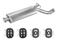 Silenziatore terminale POLMO per SAAB 9000 Hatchback 2.0, 120 KW