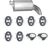 FA1 Silenziatore terminale POLMO per FORD Galaxy MPV 2.3 107 kW, 103 kW