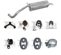 Silenziatore terminale POLMO per SEAT Cordoba Sedan 1.4, 55 KW , SKODA Fabia