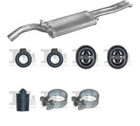 Silenziatore terminale POLMO per SEAT Toledo I Liftback 1.9, 81 KW