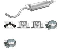 Silenziatore terminale POLMO per SEAT Toledo II Sedan 1.6, 74 KW , VOLKSWAGEN