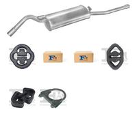 Silenziatore terminale POLMO per SKODA Felicia Hatchback 1.9, 47 KW