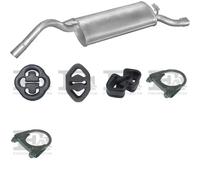 Silenziatore terminale POLMO per SKODA Felicia Hatchback 1.9, 47 KW