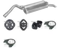 FA1 Silenziatore terminale POLMO per SKODA Felicia Hatchback 1.9 47 KW