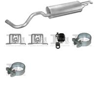 Silenziatore terminale POLMO per SEAT Leon Hatchback 1.4, 55 KW , VOLKSWAGEN
