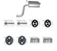 Silenziatore terminale POLMO per TOYOTA Auris Hatchback 1.3, 73 kW 1.3, 74 kW