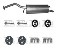 Silenziatore terminale POLMO per TOYOTA Prius Hatchback 1.5, 57 kW 09/03-12/09