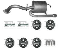 Silenziatore terminale POLMO per TOYOTA Auris Hatchback 1.3, 73 kW 1.3, 74 kW