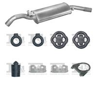 Silenziatore terminale POLMO per SEAT Toledo I Liftback 1.8, 66 KW , SEAT I