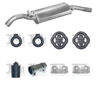 Silenziatore terminale POLMO per VOLKSWAGEN Golf II Hatchback 1.8, 62 KW