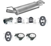 FA1 114-961 Fascetta scarico Doppio collare Ø60mm per AUDI A4 Avant (8D5, B5)