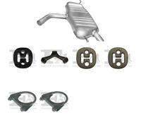 Silenziatore terminale POLMO per VOLKSWAGEN Golf V Hatchback, Plus 1.6, 75 kW