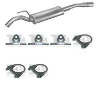 Silenziatore terminale POLMO per VOLKSWAGEN Passat Sedan, Combi 1.8, 79 KW