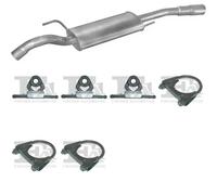 Silenziatore terminale POLMO per VOLKSWAGEN Passat Sedan, Combi 2.0, 100 KW