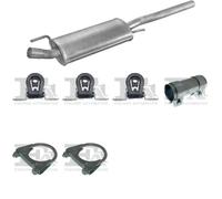 Silenziatore centrale POLMO per VOLKSWAGEN Polo Hatchback 1.0, 33 KW ,